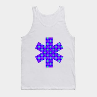 Asterisk artistic design Tank Top